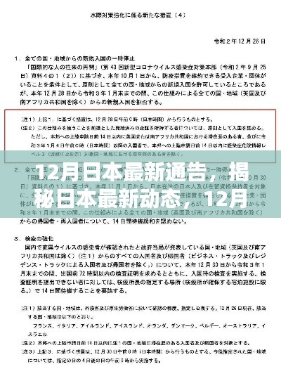 揭秘日本最新动态,深度解析日本最新通告(深度报道)