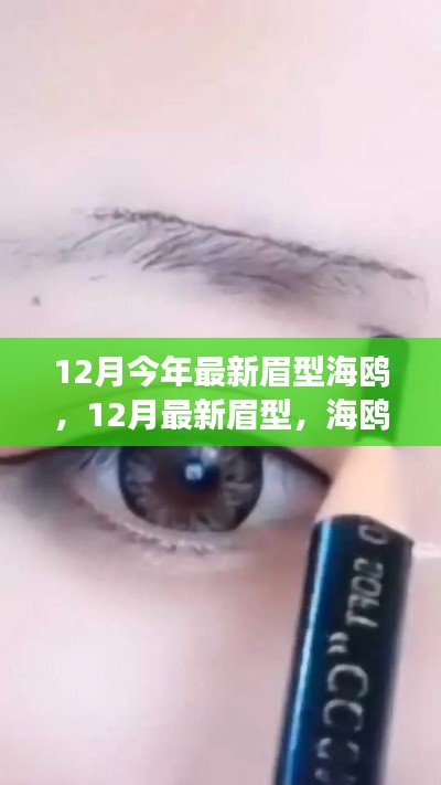 海鸥展翅新眉型，引领时尚潮流的十二月最新眉型趋势