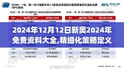 2024年12月12日新奥2024年免费资料大全,精细化策略定义探讨_试用版6.733