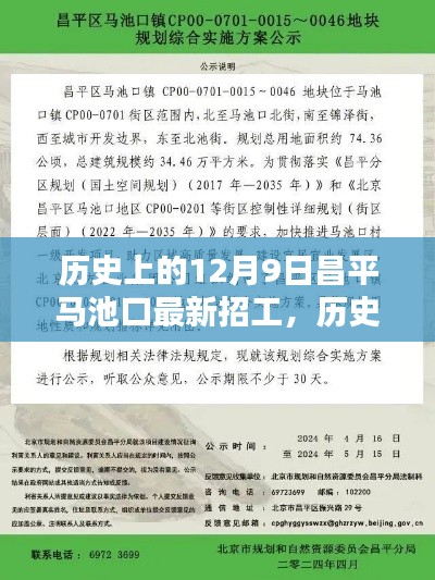 历史上的今天与未来，昌平马池口招工新篇章揭秘