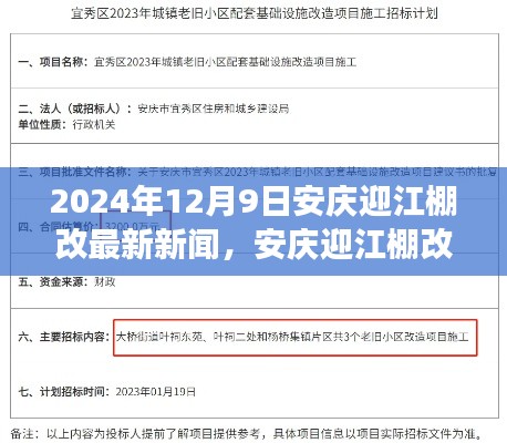 安庆迎江棚改提速，最新进展报道，2024年12月9日
