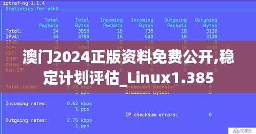 澳门2024正版资料免费公开,稳定计划评估_Linux1.385
