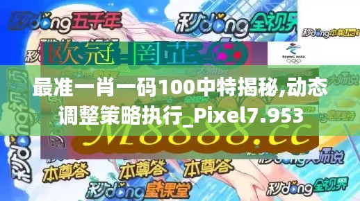 最准一肖一码100中特揭秘,动态调整策略执行_Pixel7.953