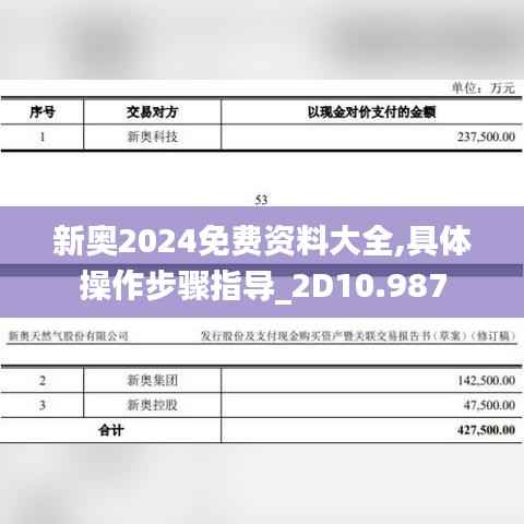 新奥2024免费资料大全,具体操作步骤指导_2D10.987