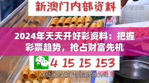 2024年天天开好彩资料:把握彩票趋势,抢占财富先机
