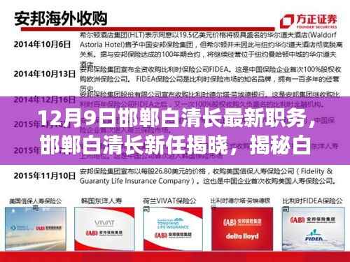 揭秘邯郸白清长新任职务与成就，最新职务揭晓，展现领导风采