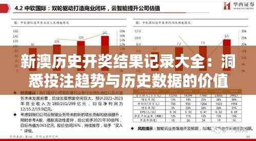 新澳历史开奖结果记录大全：洞悉投注趋势与历史数据的价值