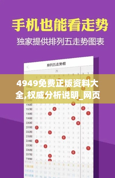 4949免费正版资料大全,权威分析说明_网页款9.164