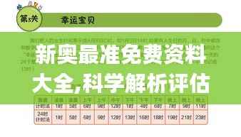 新奥最准免费资料大全,科学解析评估_户外版4.871