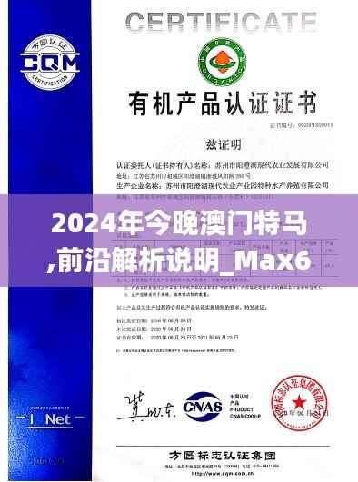 2024年今晚澳门特马,前沿解析说明_Max6.865