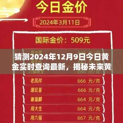 揭秘未来黄金市场走势，最新行情分析与预测，黄金实时行情解析（针对2024年12月9日）