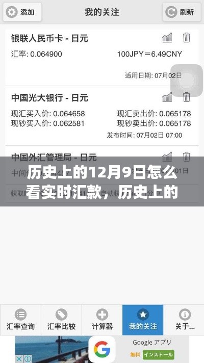 建议,历史上的12月9日,实时汇款的发展与变迁