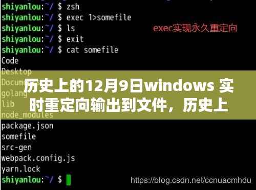 历史上的12月9日，Windows实时重定向输出技术的革新与文件记录的重要性