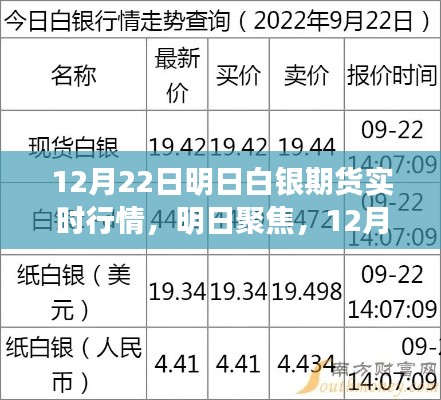12月22日白银期货实时行情解析与预测，市场聚焦明日走势