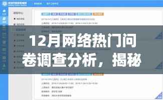 独家解析,揭秘十二月网络热点问卷调查深度分析报告