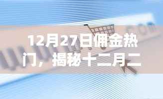 揭秘十二月二十七日佣金市场热点与趋势机遇，探寻最新动态及机遇速递