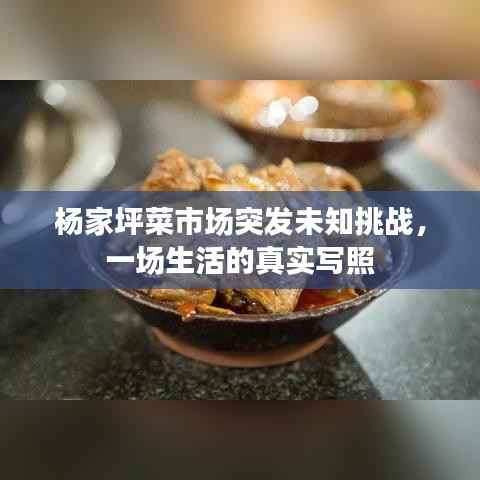 杨家坪菜市场突发未知挑战，一场生活的真实写照