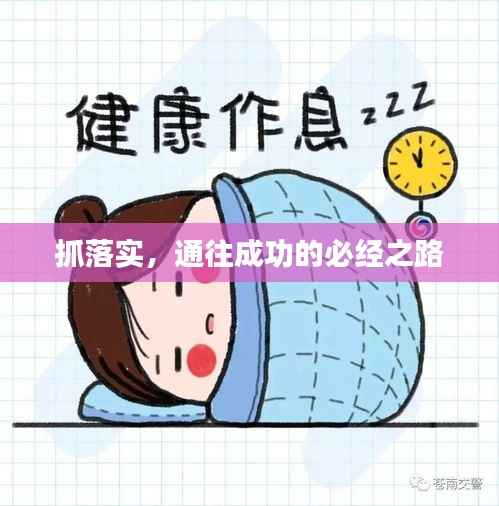 抓落实,通往成功的必经之路