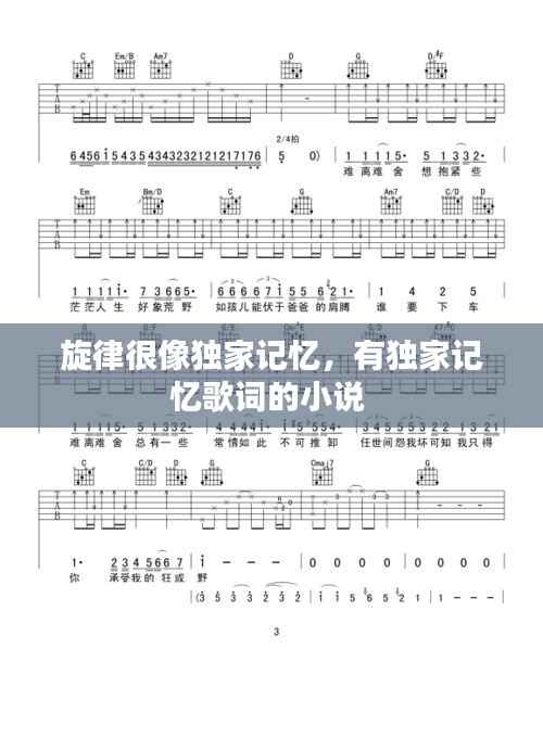 旋律很像独家记忆,有独家记忆歌词的小说