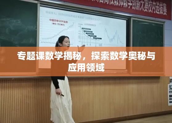 专题课数学揭秘，探索数学奥秘与应用领域