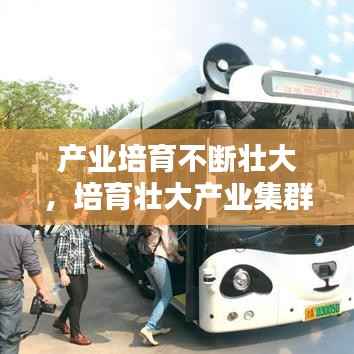 产业培育不断壮大，培育壮大产业集群 