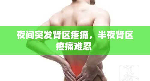 夜间突发肾区疼痛，半夜肾区疼痛难忍 