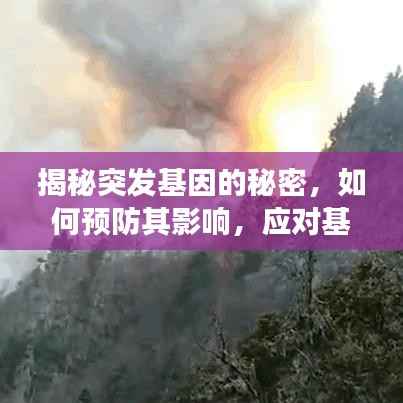 揭秘突发基因的秘密,如何预防其影响,应对基因突变的挑战策略