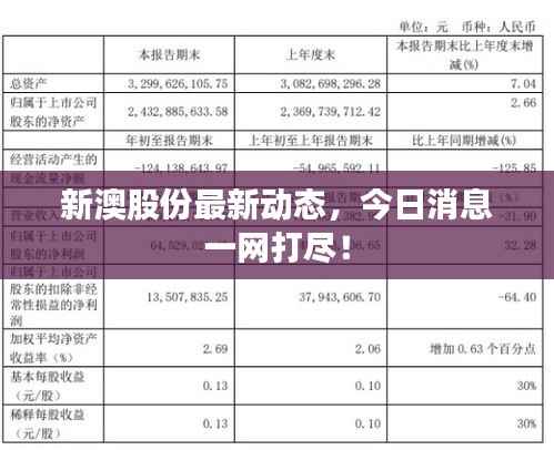 新澳股份最新动态，今日消息一网打尽！
