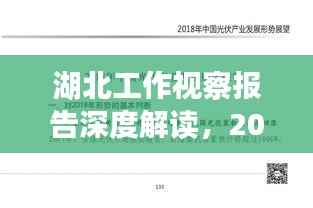 湖北工作视察报告深度解读,2018年成果与未来展望
