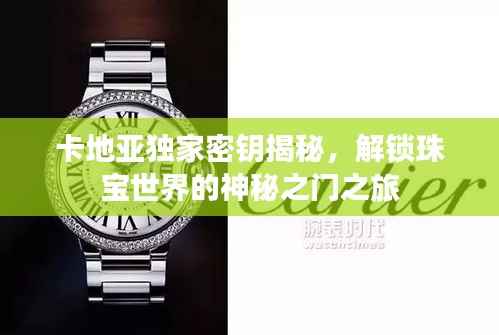 卡地亚独家密钥揭秘，解锁珠宝世界的神秘之门之旅
