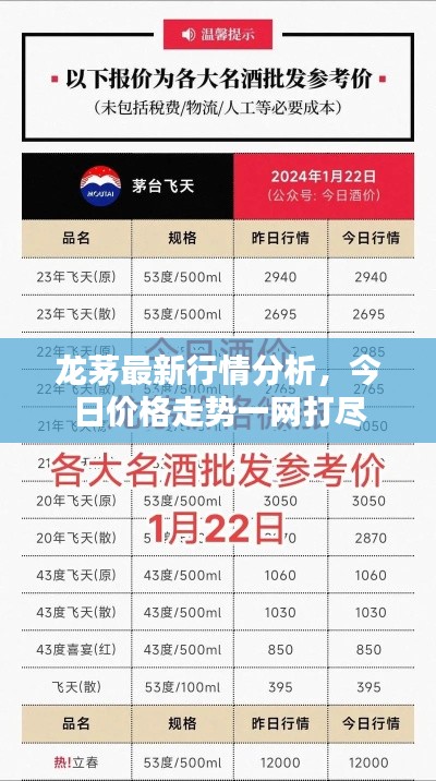 龙茅最新行情分析,今日价格走势一网打尽