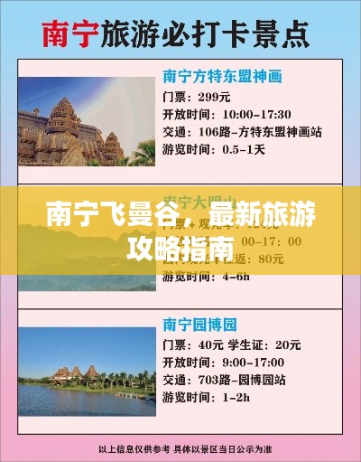 南宁飞曼谷，最新旅游攻略指南