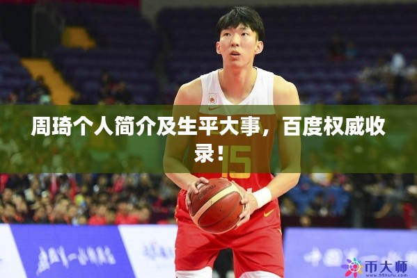 周琦个人简介及生平大事,百度权威收录!